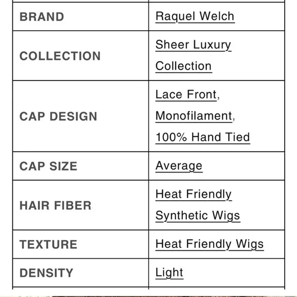 Luxury Wig featherlight ultra lightweight lace front heat styleable - Picture 12 of 15